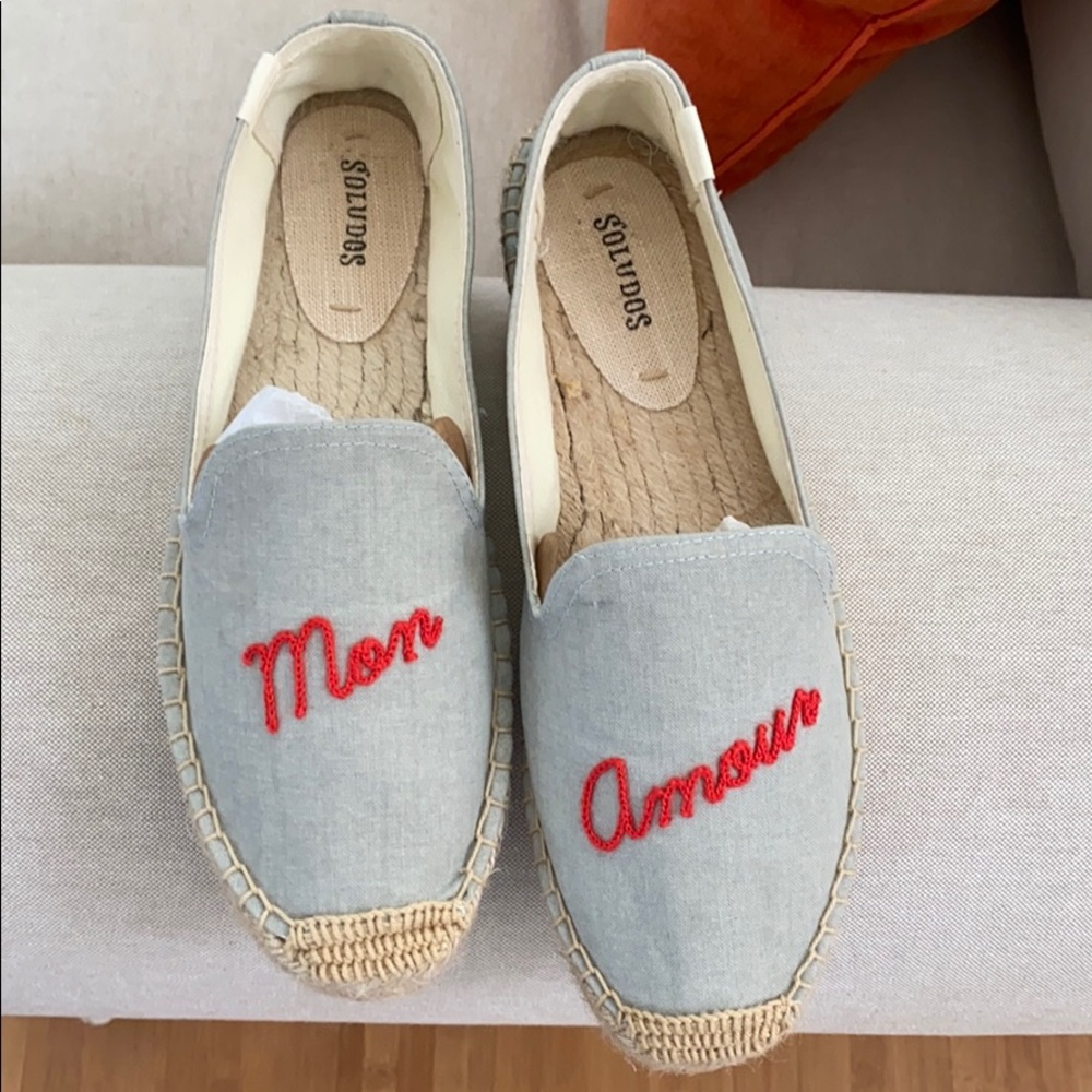 Soludos mon amour smoking slipper